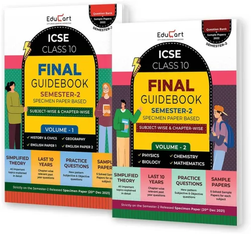 Image of ICSE Class 10 Semester 2 Final Guidebook