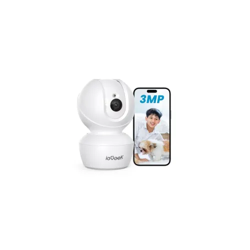 Image of ieGeek 3MP 2K CCTV Camera for Home Indoor