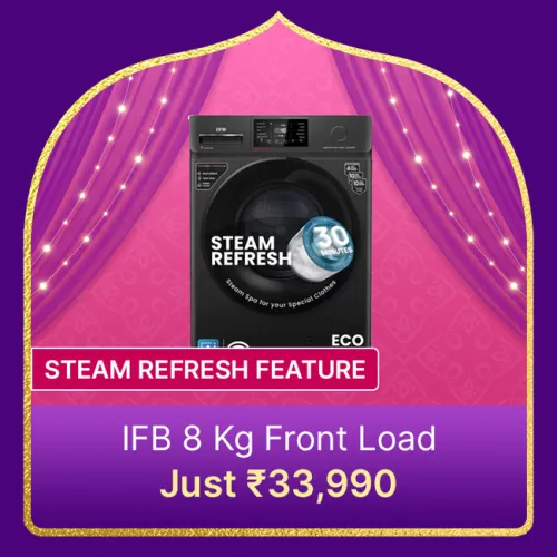 Image of IFB 8 kg front load on Flipkart Big Billion Days 