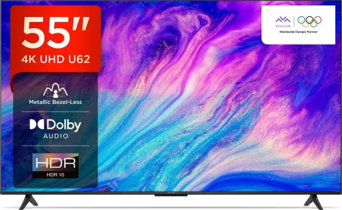 Image of iFFALCON by TCL U62 139 cm (55 inch) Ultra HD (4K) LED Smart Google TV