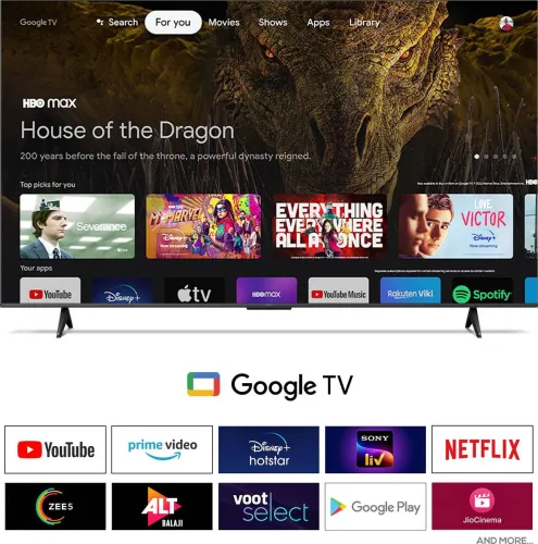 Image of iFFALCON by TCL U65 138 cm (55 inch) Ultra HD (4K) LED Smart Google TV 2025 Edition with MEMC |