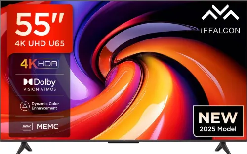 Image of iFFALCON by TCL U65 (55 inch) LED Smart Google TV 2025 