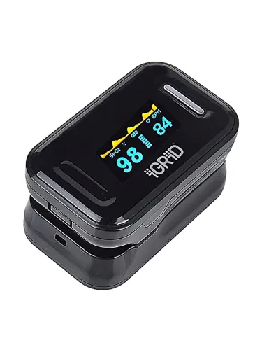 Image of iGRiD IG-1620 OLED Pulse Oximeter (Black)