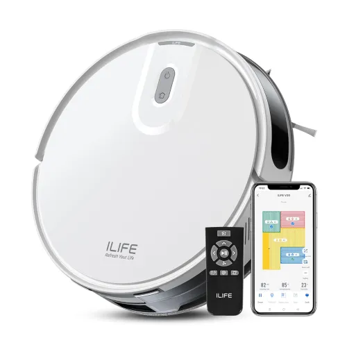 Image of ILIFE V20 Robotic Vacuum Cleaner with SoF Navigation