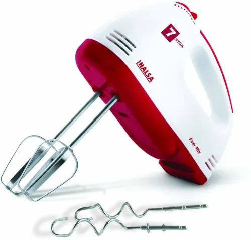 Image of Inalsa 250 W Red, White Hand Blender