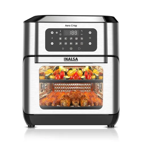Image of INALSA Aero Crisp 12Ltr Airfryer Oven 7-in-1 5 Star