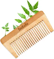 Indalo Pure Neem Wood Detangling Comb