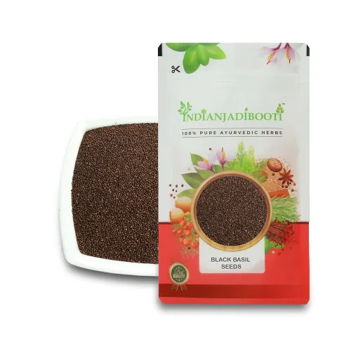 Image of IndianJadiBooti Beej Tulsi Ocimum Sanctum,100 Gram