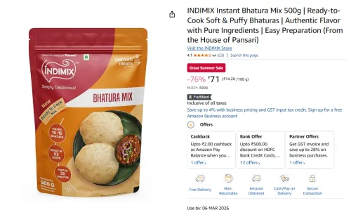 Image of INDIMIX Instant Bhatura Mix 500g