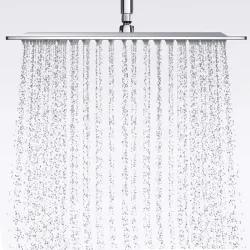 INDOROX yari EXTRA HEAVY 4 x 4 inch Ultra Slim Shower