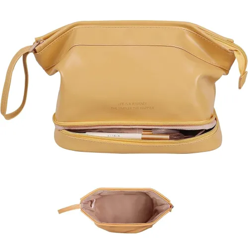 Image of INKMILAN Women's Portable Makeup Travel Bag