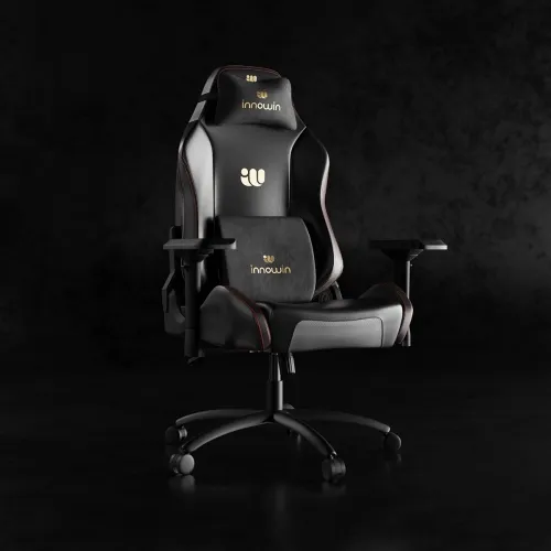 Image of INNOWIN Blaze Ultimate Ergonomic Multi-Functional Gaming Chair with 4D Adjustable Arms and 180° Tilt Butterfly