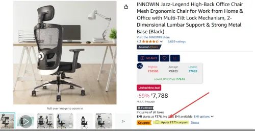 Image of INNOWIN Jazz-Legend Office Chair