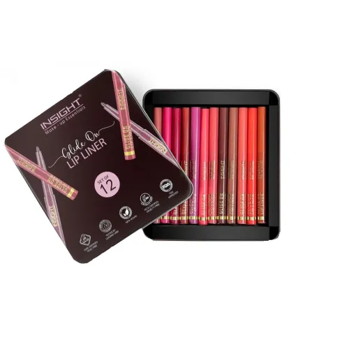 Image of Insight Cosmetics Glide On Lip Liner - Set Of 12