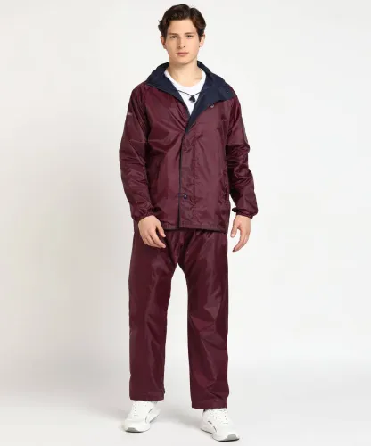 Image of INTEGRITI Solid Men Raincoat