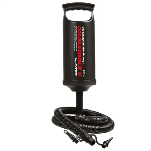 Image of Intex 68614 Double Quick Air Pump, Black, Pack of 1