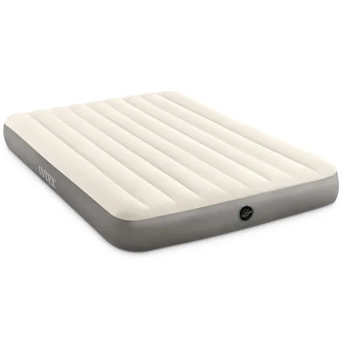 Image of Intex Polyvinyl Chloride (PVC) Deluxe Single High Airbed