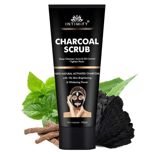 Image of INTIMIFY Charcoal Peel Off Mask (100 gm)