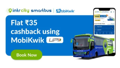 Image of Intrcity Offer : Flat ₹35 off using MobiKwik on Purchase of ₹1299