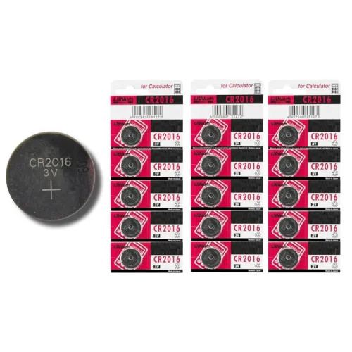Image of Invento 15pcs 3V CR2016 Li-ion 