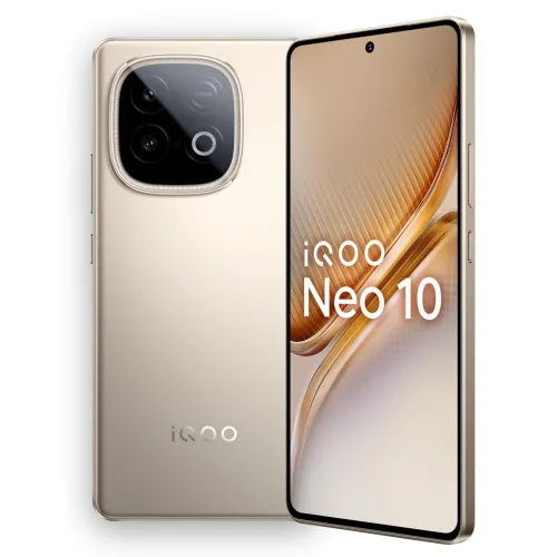 Image of iQOO Neo 10 Titanium Chrome 8GB RAM 256GB Storage 7000 mAh Smartphone