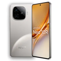 iQOO Neo 10R 5G (Moonknight Titanium, 8GB RAM, 256GB Storage) |
