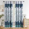 IVAZA Long Door Curtain 9 Feet