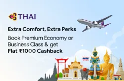 Ixigo Coupon : Flat ₹1000 Cashback with Thai Airways