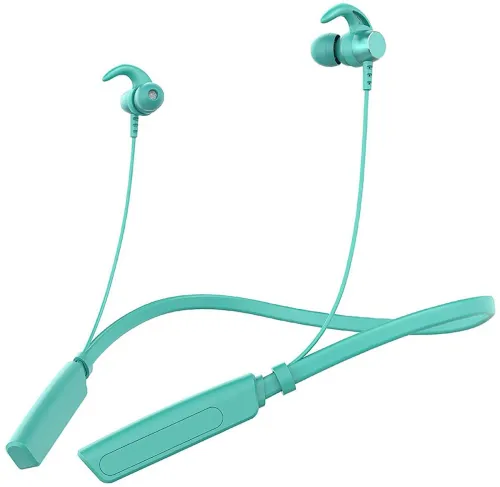 Image of IZWI Vibration Bluetooth Neckband Headphone (Green)