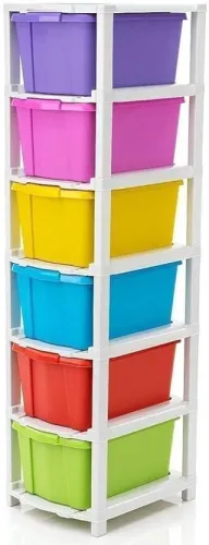Image of J K INTERNATIONAL 6 Compartments Drawer 