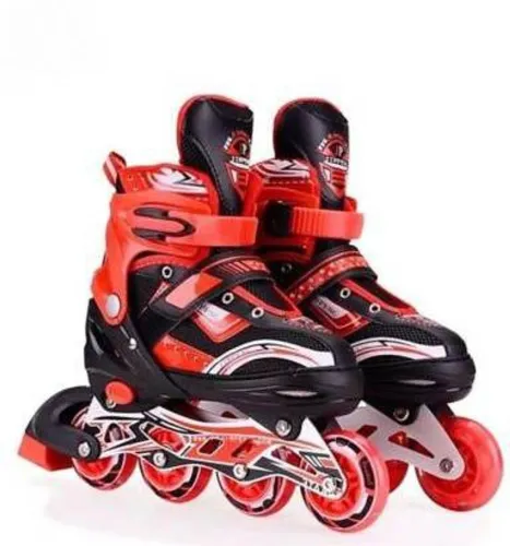 Image of J K International Inline Skates (Red, Size 6-9 UK)