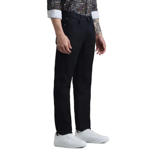 Image of JACK & JONES Men Solid Slim Fit Jeans