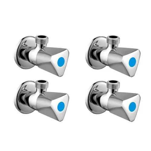 Image of Jagger Triangle Brass Angle Valve for Wash Basin – pack of 4