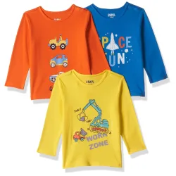 Jam & Honey 100% Cotton Baby Boy Tees