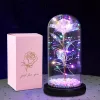 JAMUNESH ENTERPRISE Plastic Preserved Light Up Rose