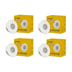 Jaquar Jasper Prime 2W LED Spot Light (Green, Pack of 4)