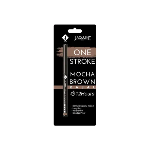 Image of Jaquline One Stroke Matte Kajal Pencil Mocha Brown 0.30G