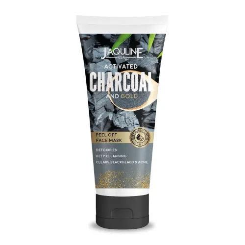 Image of Jaquline USA Activated Charcoal and Gold Peel Off Face Mask