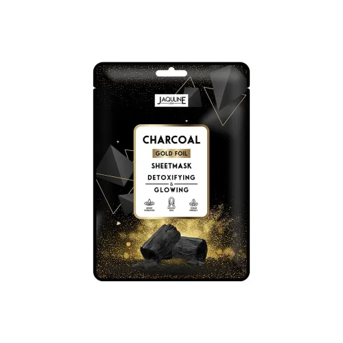 Image of Jaquline USA Charcoal Gold Foil Sheet Mask 1N