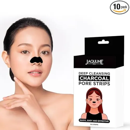 Image of Jaquline USA Deep Cleansing Charcoal Pore Strips