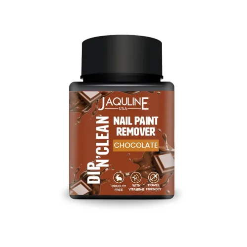 Image of Jaquline USA Dip N' Clean Nail Polish Remover 80ml- Chocolate