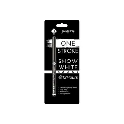 Jaquline USA Onestroke Kajal Snow White Pencil