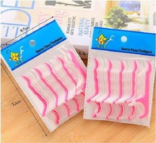 Image of Jaravik Disposable Dental Flossers (Pack of 25)