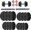 JASMINE 20kg Adjustable PVC Dumbbell Set