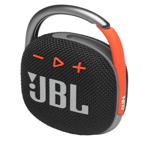 Image of JBL Black & Orange Clip4 with 10Hrs Playtime 5W BT Speaker