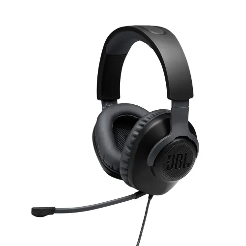 Image of JBL Quantum 100 wired over-ear gaming headphones with mic