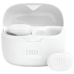 JBL Tune Buds (White) - TWS Earbuds with ANC & Pure Bass