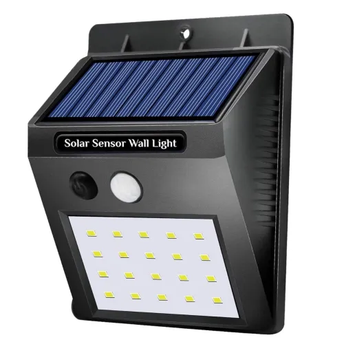 Image of jd-fab Motion Sensor Auto Chargeable Exterior Waterproof Outdoor Solar Wall Light