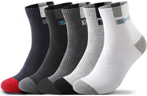 Image of Jemox Ankle Length Socks Unisex Pack of 5