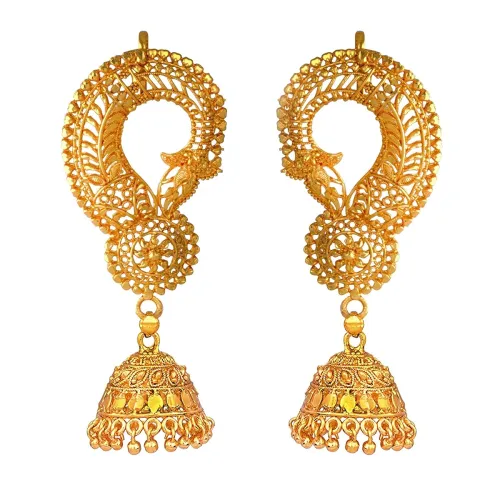 Image of JFL Gold Plated Copper Earrings